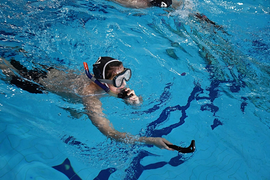 Hokej pod wodą Walenie Siemianowice Śląskie Finał WOŚP w Rudzie Śląskiej 25 I 2026
